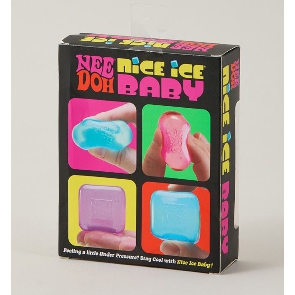 🔥Needoh Nice Ice Baby Fidget Cube Set 4 Pack Super Solid Squish Sensory BNWT🔥 - Picture 3 of 3